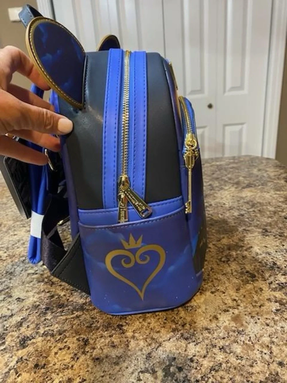 Loungefly Disney Kingdom Hearts Mini Backpack. NWT